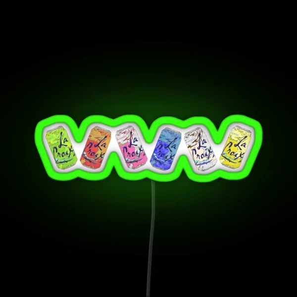 La Croix RGB Neon Sign