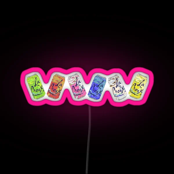 La Croix RGB Neon Sign