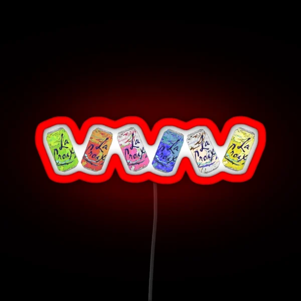 La Croix RGB Neon Sign