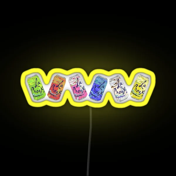La Croix RGB Neon Sign
