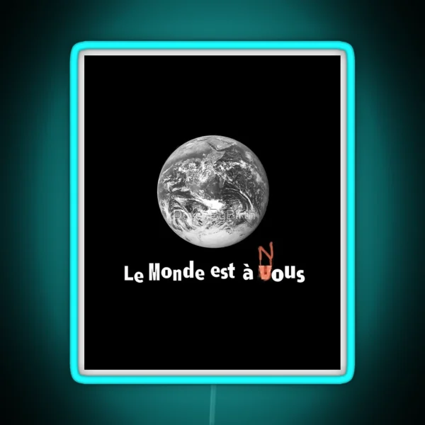 La Haine Led RGB Neon Sign