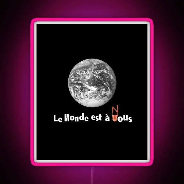 La Haine Led RGB Neon Sign