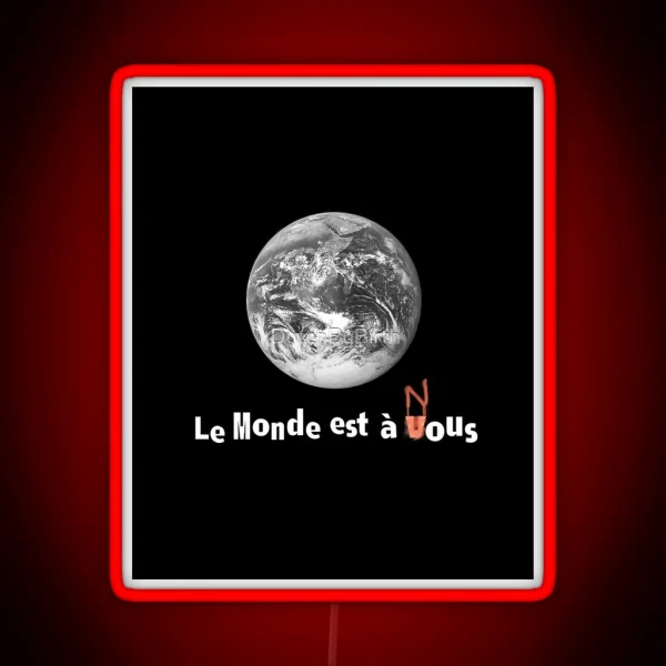 La Haine Led RGB Neon Sign