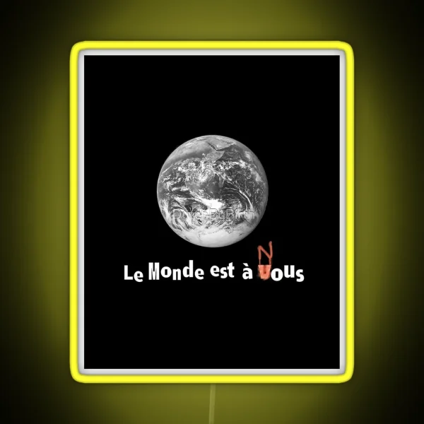 La Haine Led RGB Neon Sign