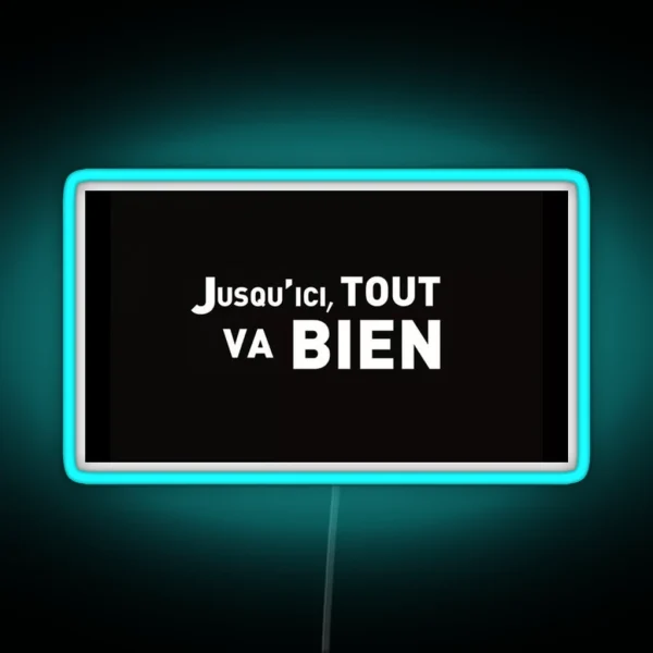 La Haine Led RGB Neon Sign