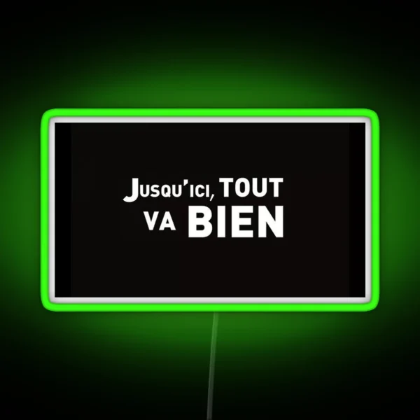 La Haine Led RGB Neon Sign