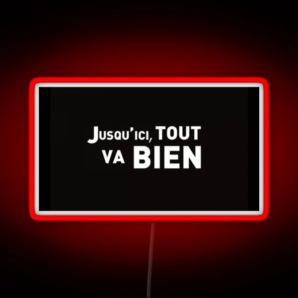 La Haine Led RGB Neon Sign