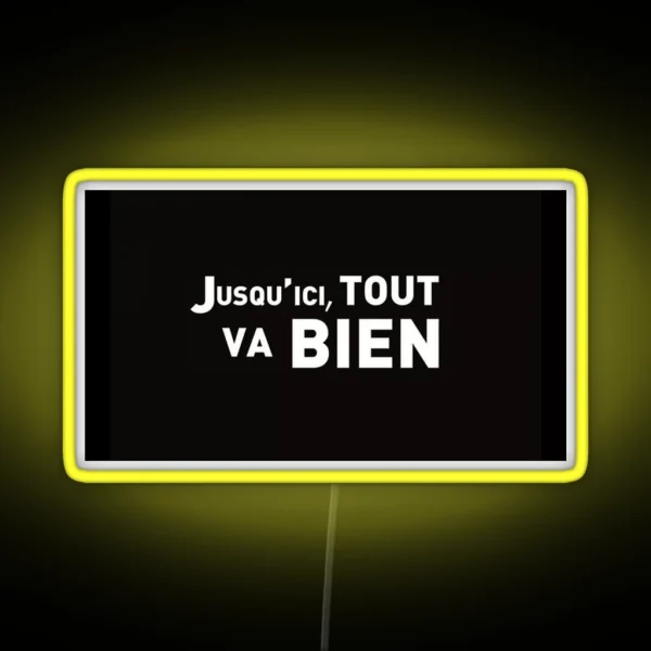 La Haine Led RGB Neon Sign