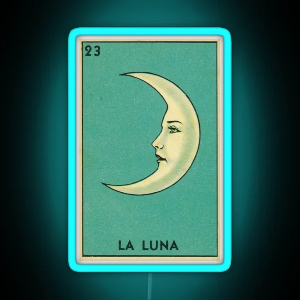 La Luna Led RGB Neon Sign