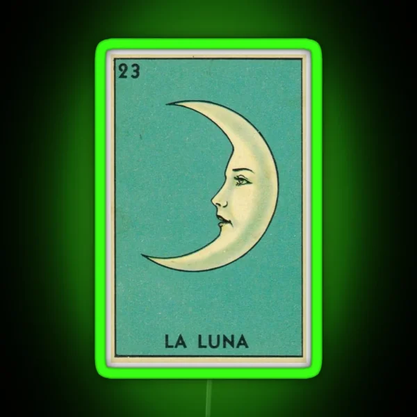 La Luna Led RGB Neon Sign