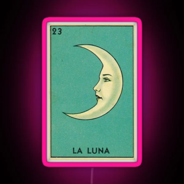 La Luna Led RGB Neon Sign