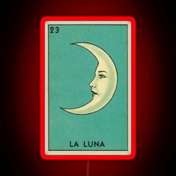 La Luna Led RGB Neon Sign
