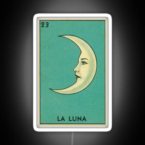 La Luna Led RGB Neon Sign