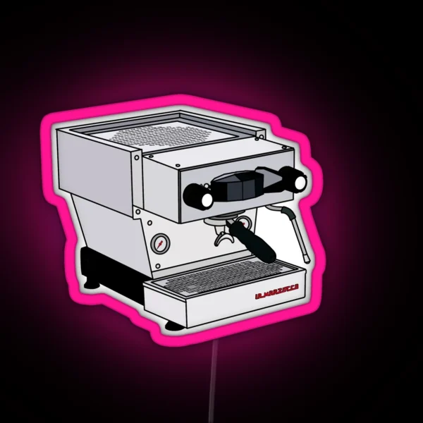 La Marzocco Linea Mini Colored RGB Neon Sign