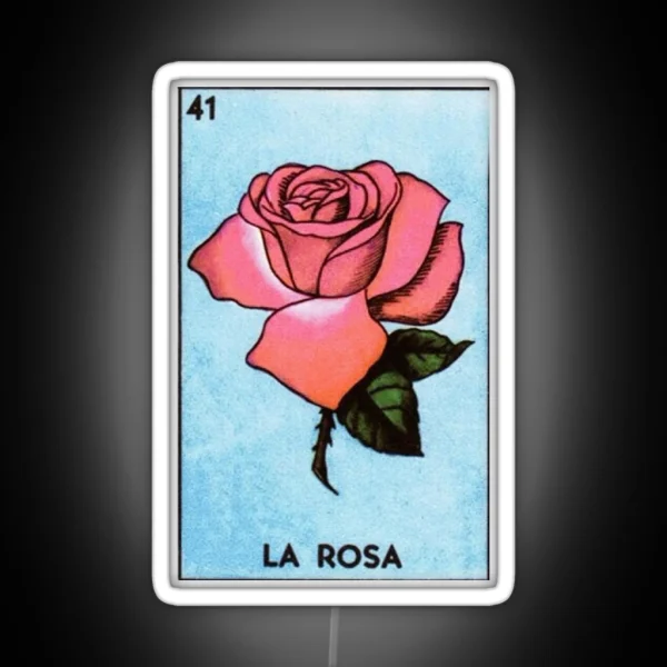 La Rosa RGB Neon Sign
