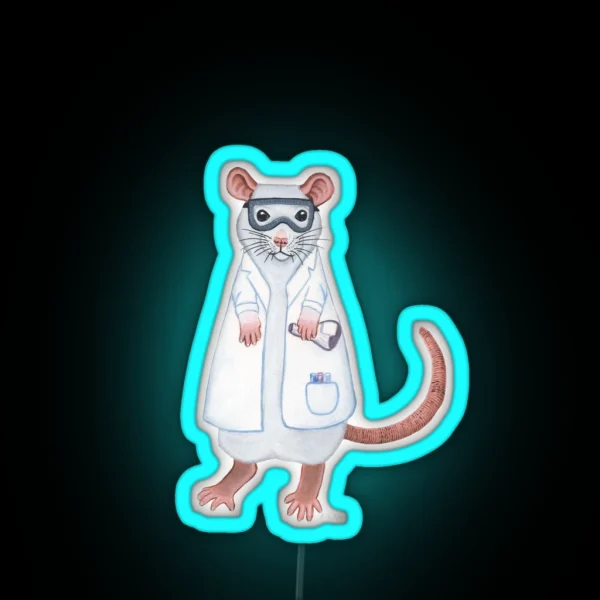 Lab Rat RGB Neon Sign
