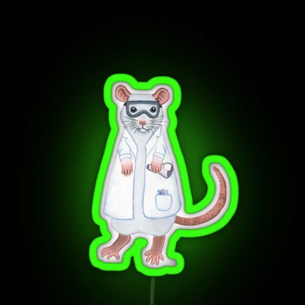 Lab Rat RGB Neon Sign