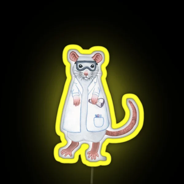 Lab Rat RGB Neon Sign
