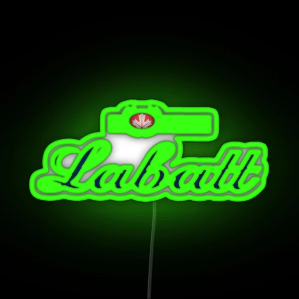 Labatt Brewing RGB Neon Sign