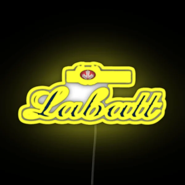 Labatt Brewing RGB Neon Sign