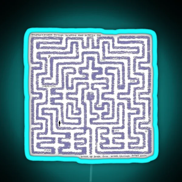Labyrinth RGB Neon Sign