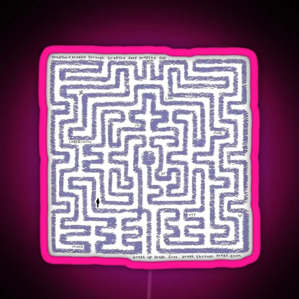 Labyrinth RGB Neon Sign