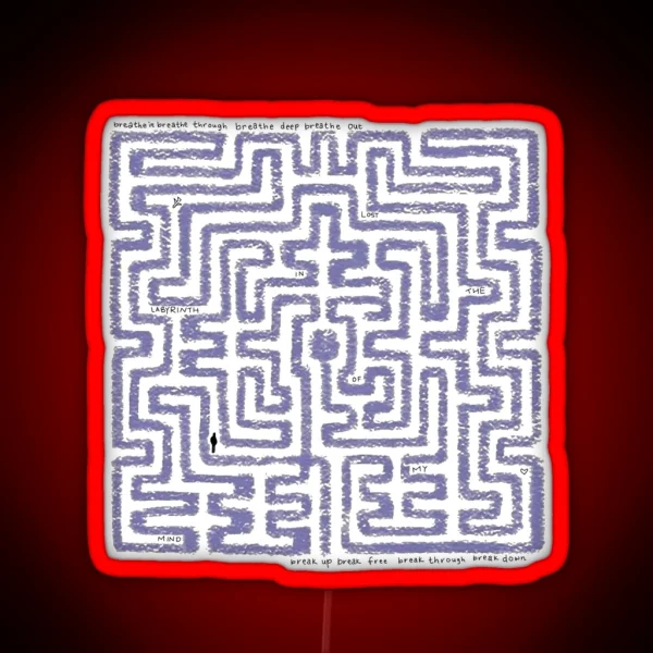 Labyrinth RGB Neon Sign