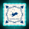 Unique handmade lace blue chappell roan wand & rabbit neon sign