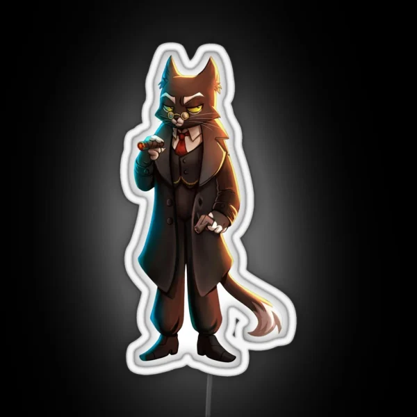 Lackadaisy Mordecai Led RGB Neon Sign