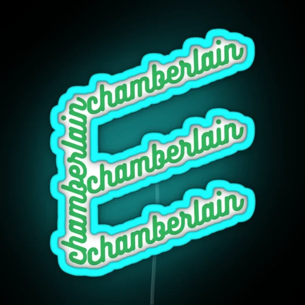 Ladies Emma Chamberlain Youtube Vlogger RGB Neon Sign