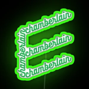 Ladies Emma Chamberlain Youtube Vlogger RGB Neon Sign