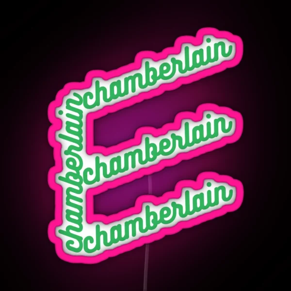 Ladies Emma Chamberlain Youtube Vlogger RGB Neon Sign
