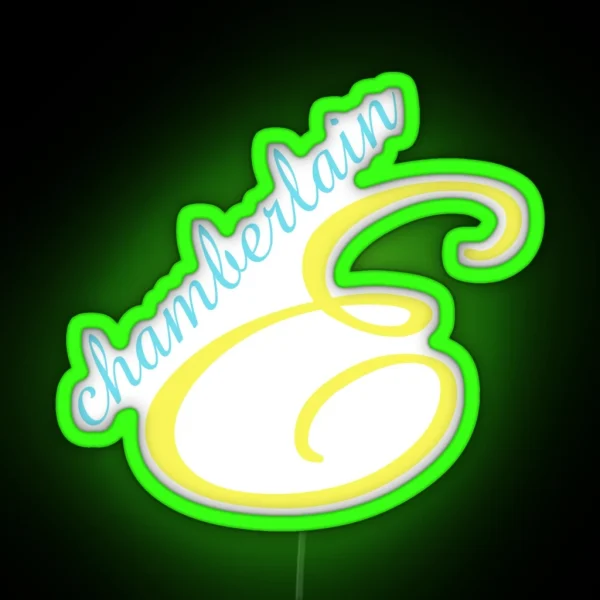 Ladies Emma Chamberlain Youtube Vlogger RGB Neon Sign