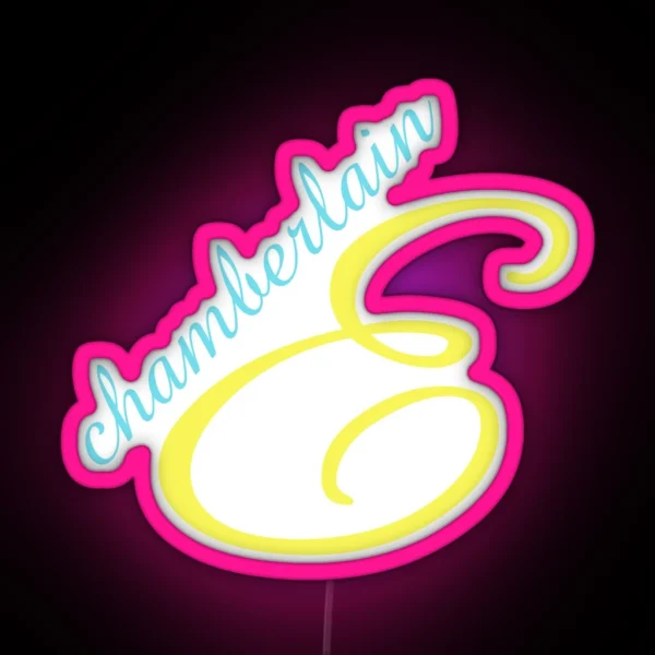 Ladies Emma Chamberlain Youtube Vlogger RGB Neon Sign