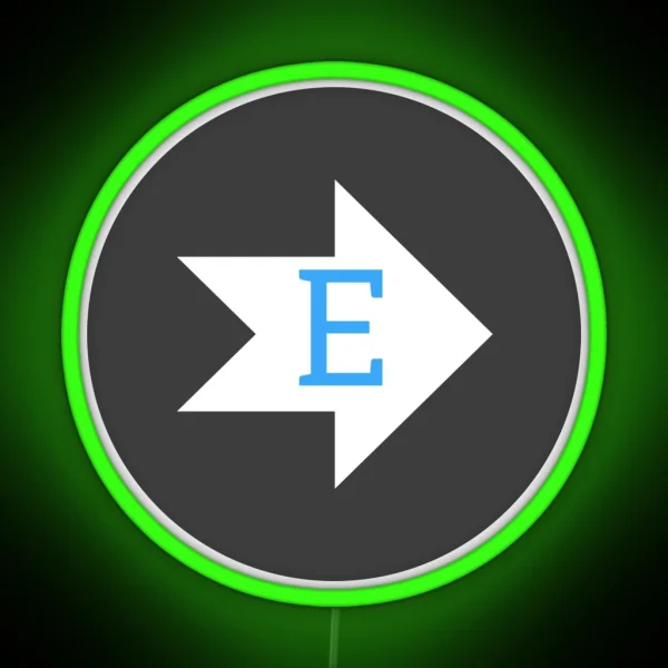 Ladies Emma Chamberlain Youtube Vlogger RGB Neon Sign