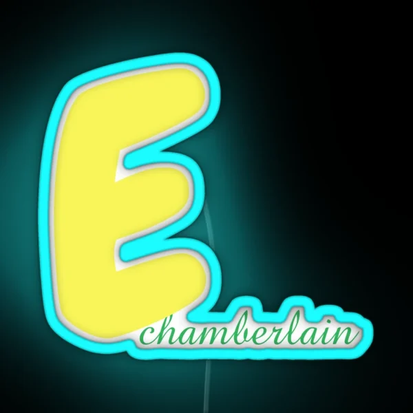 Ladies Emma Chamberlain Youtube Vlogger RGB Neon Sign