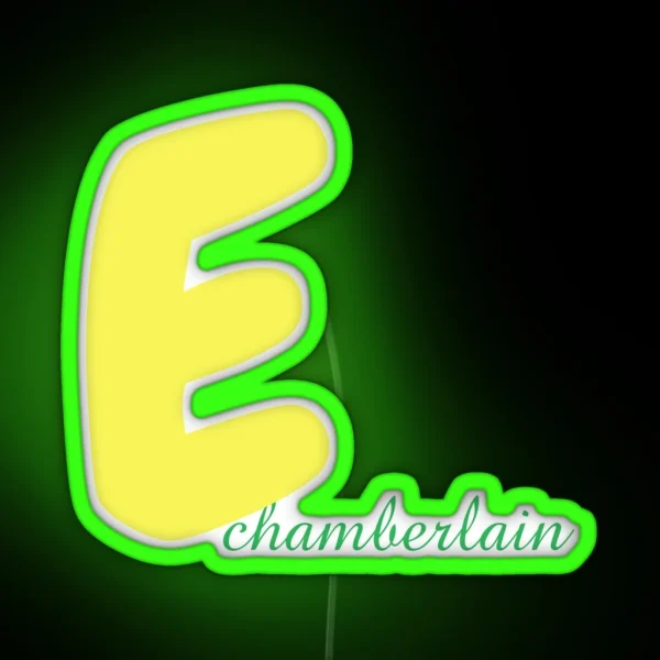 Ladies Emma Chamberlain Youtube Vlogger RGB Neon Sign