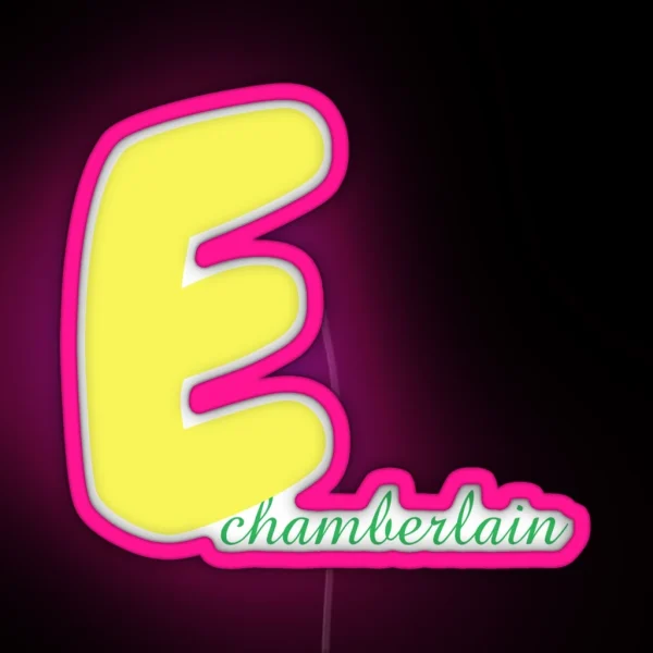 Ladies Emma Chamberlain Youtube Vlogger RGB Neon Sign