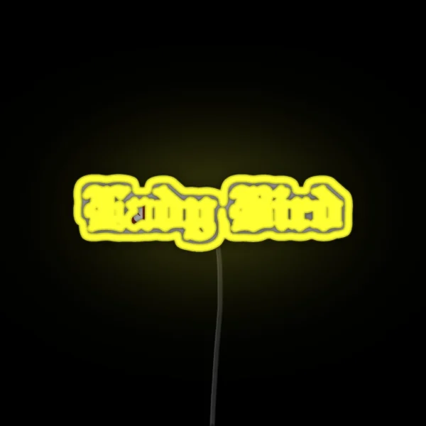 Lady Bird RGB Neon Sign