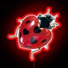 Neon Lady Love Bug Sign: Whimsical Romance Illuminates Your Space