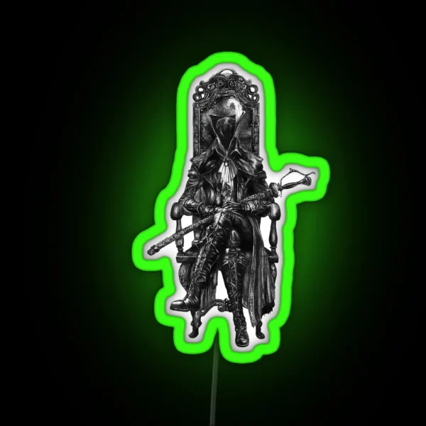 Lady Maria Bloodborne RGB Neon Sign