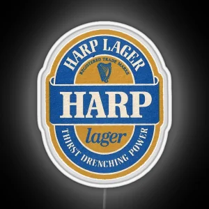 Lager Harp RGB Neon Sign