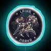 Vintage Inspired Laika Space Dog Original RGB Neon Sign Artwork