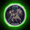 Laika Inspired Neon Sign Art Vintage Space Age Home Decor