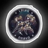 Vintage Space Age Retro Laika the Cosmonaut Dog Sign
