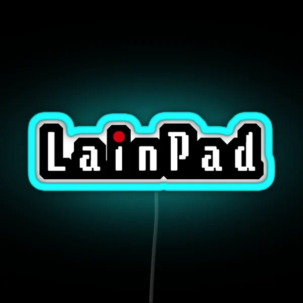Lainpad Thinkpad Logo Lain RGB Neon Sign