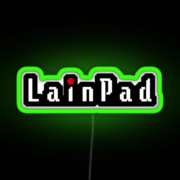 Lainpad Thinkpad Logo Lain RGB Neon Sign