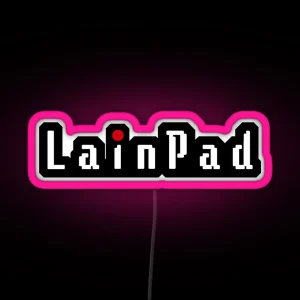 Lainpad Thinkpad Logo Lain RGB Neon Sign