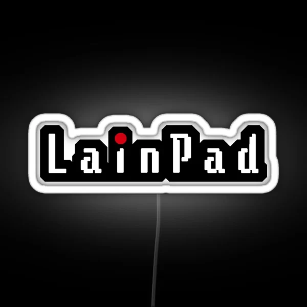 Lainpad Thinkpad Logo Lain RGB Neon Sign