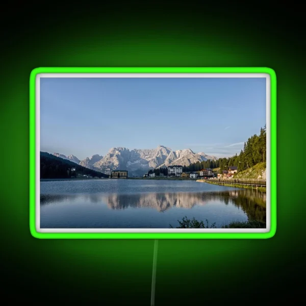 Lake Of Misurina RGB Neon Sign